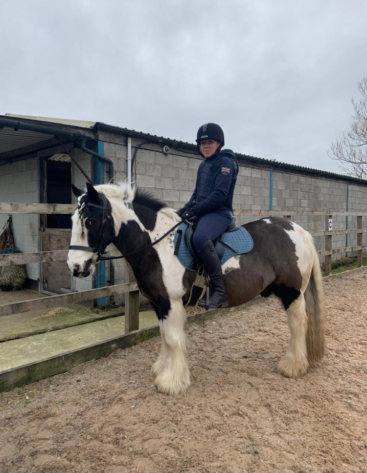 Nicole on her horse